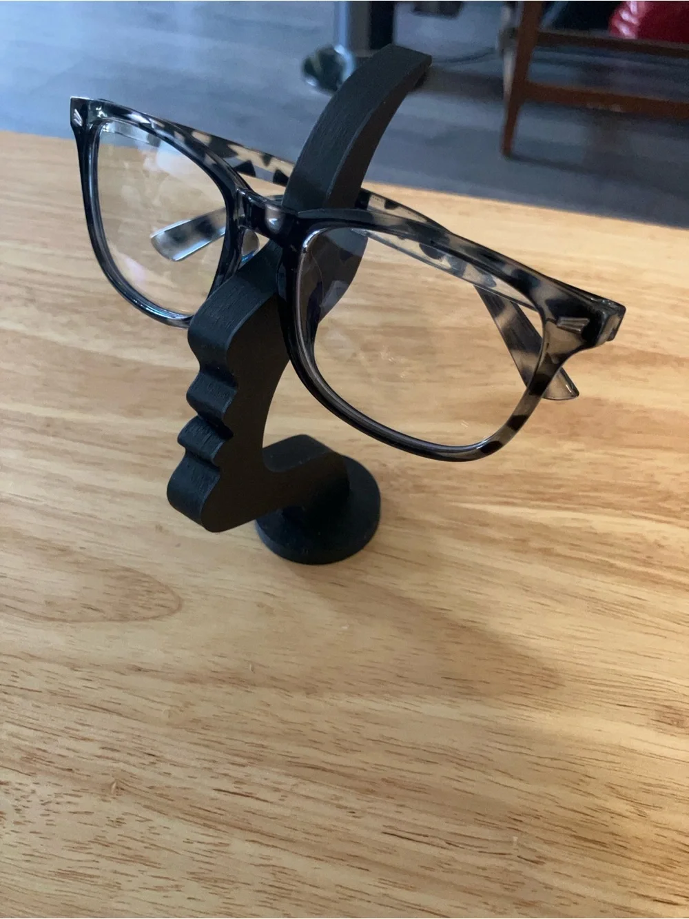 Women’s Gray and Black Tortoiseshell Rectangle Glasses